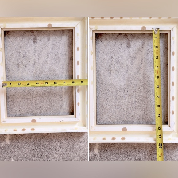 VINTAGE Shabby Chic Gold Empty Frame 11”x14” Opening 8”x10” - Picture 11 of 16